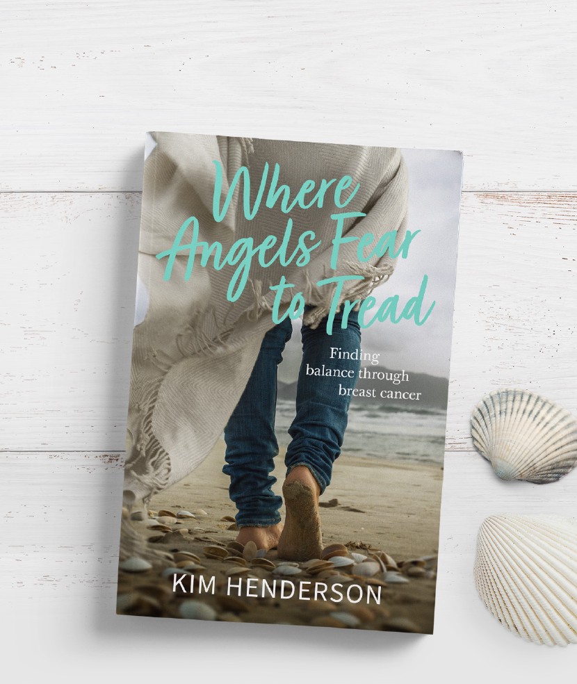 Cover of Where Angels Fear to Tread: Finding Balance Through Breast Cancer